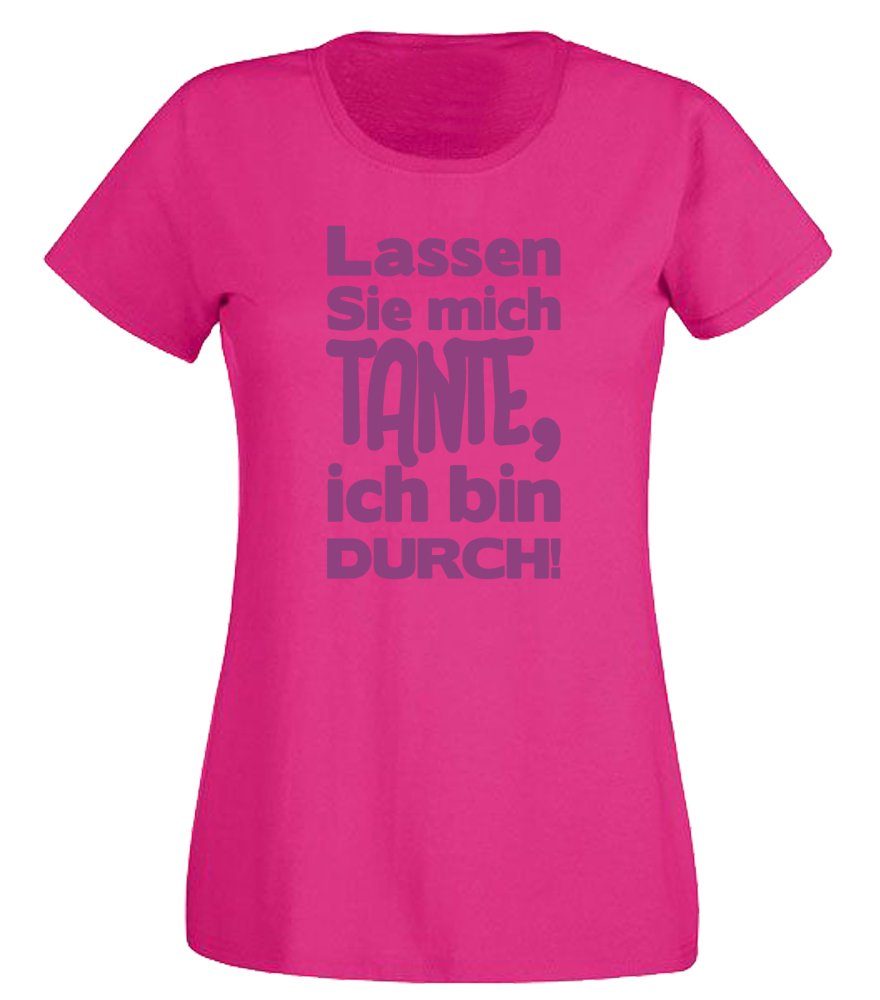 pink / Druck - lila