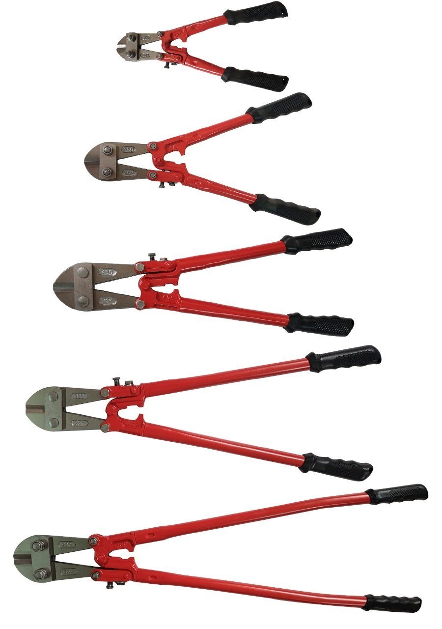 VaGo-Tools Bolzenschneider Bolzenschneider Zange 300/350/450/600/900 5tlg Set, (Stück) | Bolzenschneider