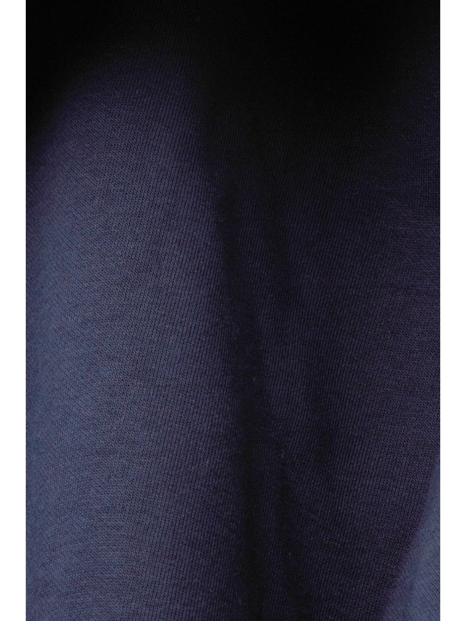 Sweatshirt (1-tlg) Sweat-Hoodie Logostickerei NAVY mit Esprit