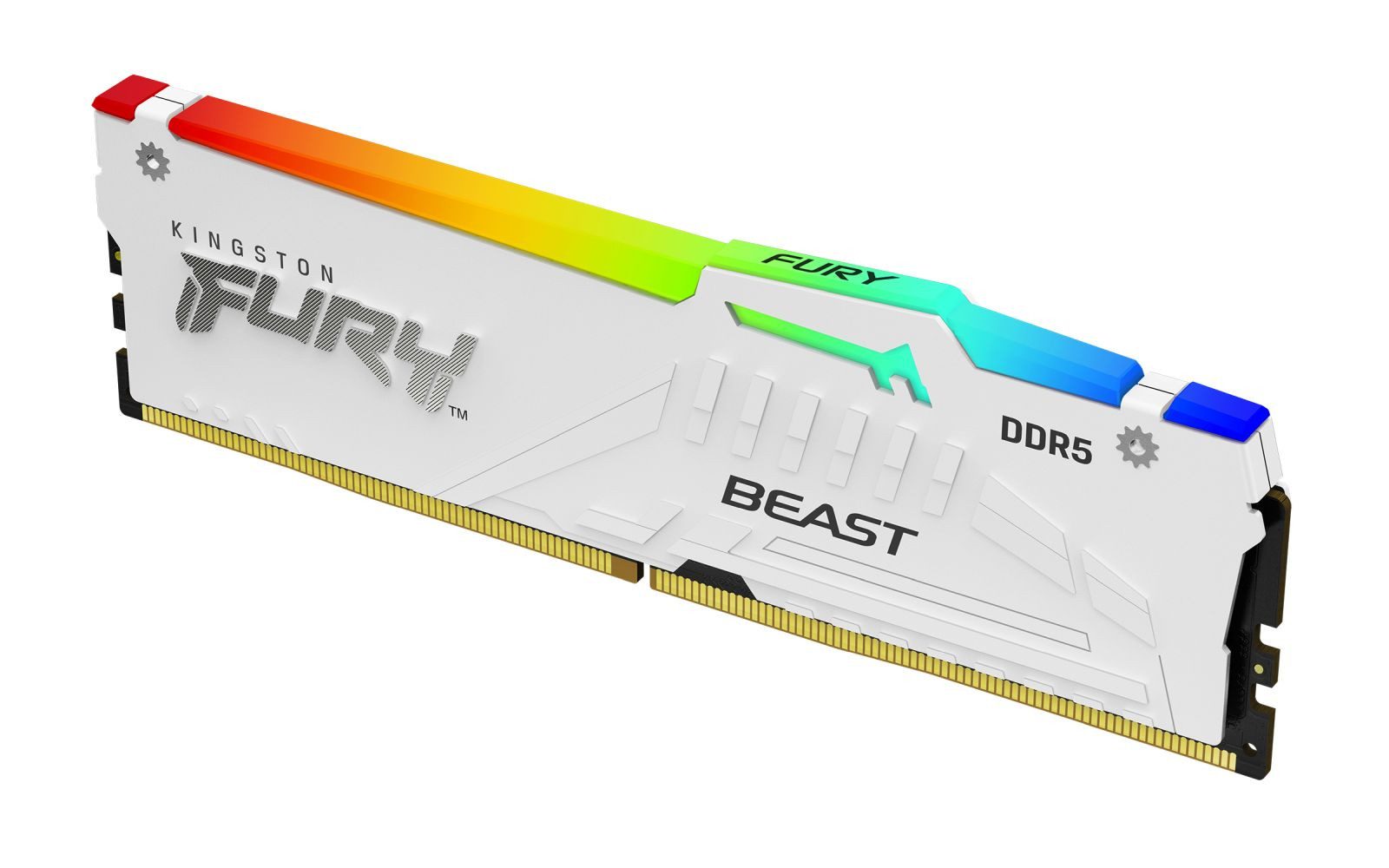 Kingston FURY Beast RGB - DDR5 - Kit - 32 GB: 2 x 16 GB - DIMM 288-PIN - 6400 M PC-Arbeitsspeicher