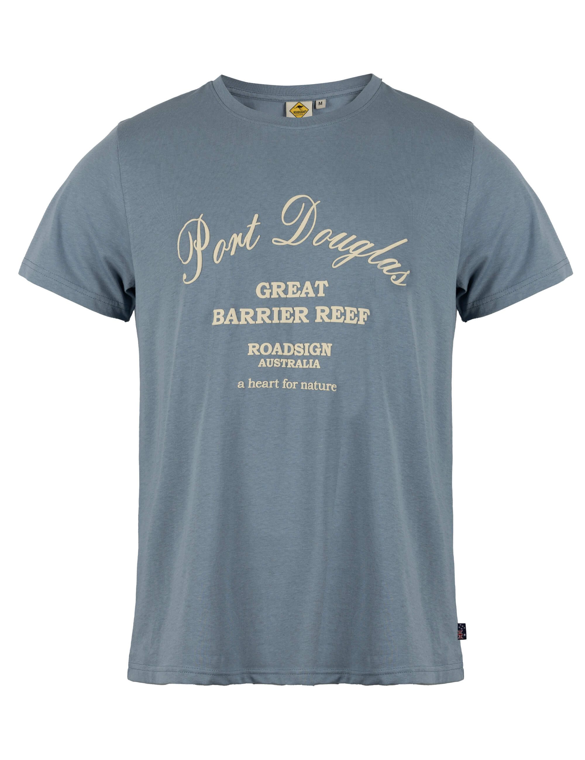 ROADSIGN australia T-Shirt Port Douglas (1, 1-tlg., 1) mit Vorderprint, & Rundhalsausschnitt, perfektes Sommer-Shirt