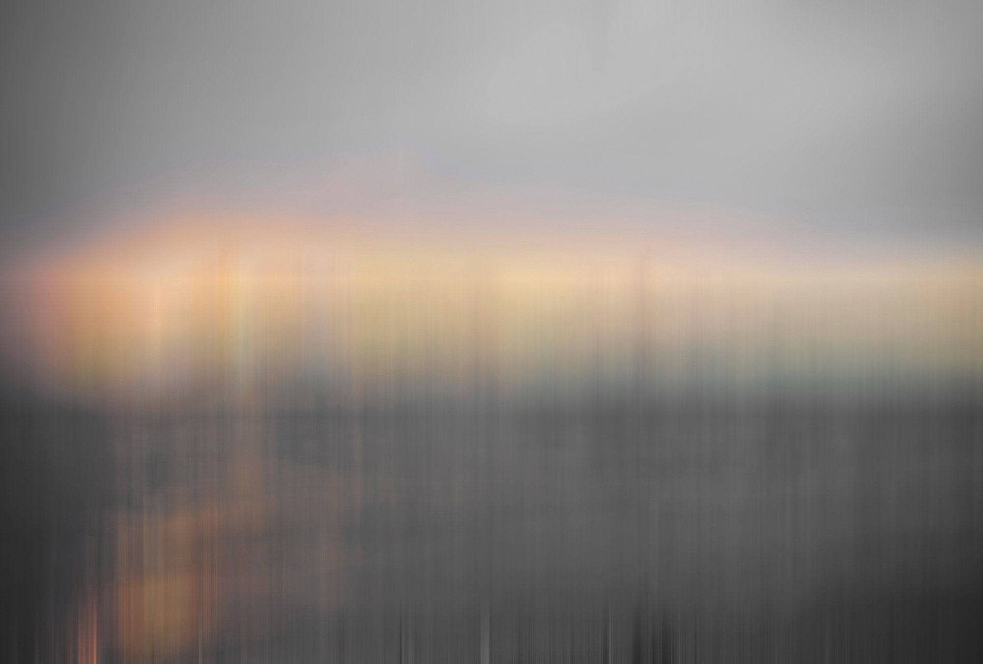 Architects Paper Fototapete Atelier 47 Diffused Sundown 3, glatt, abstrakt, (4 St), Vlies, Wand, Schräge, Decke