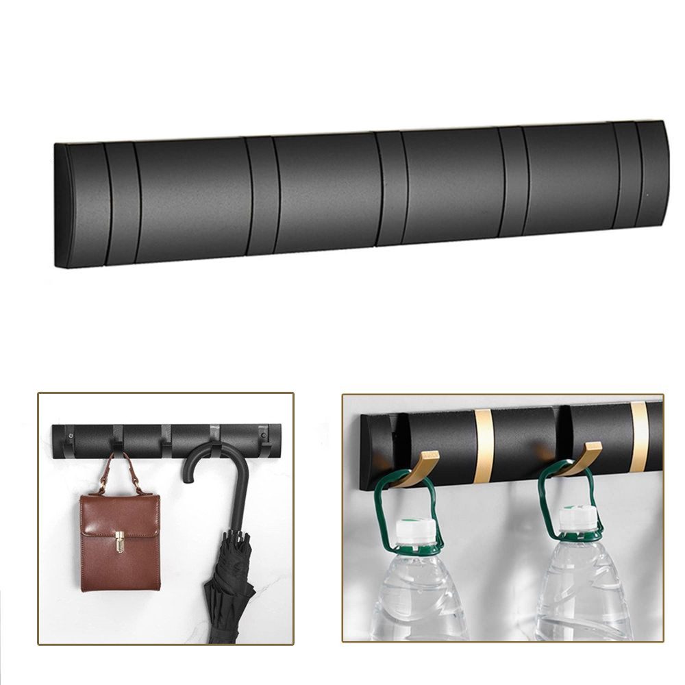 PRIISF Wandgarderobe Edelstahl Wandgarderobe Garderobe Hakenleiste Garderob günstig online kaufen