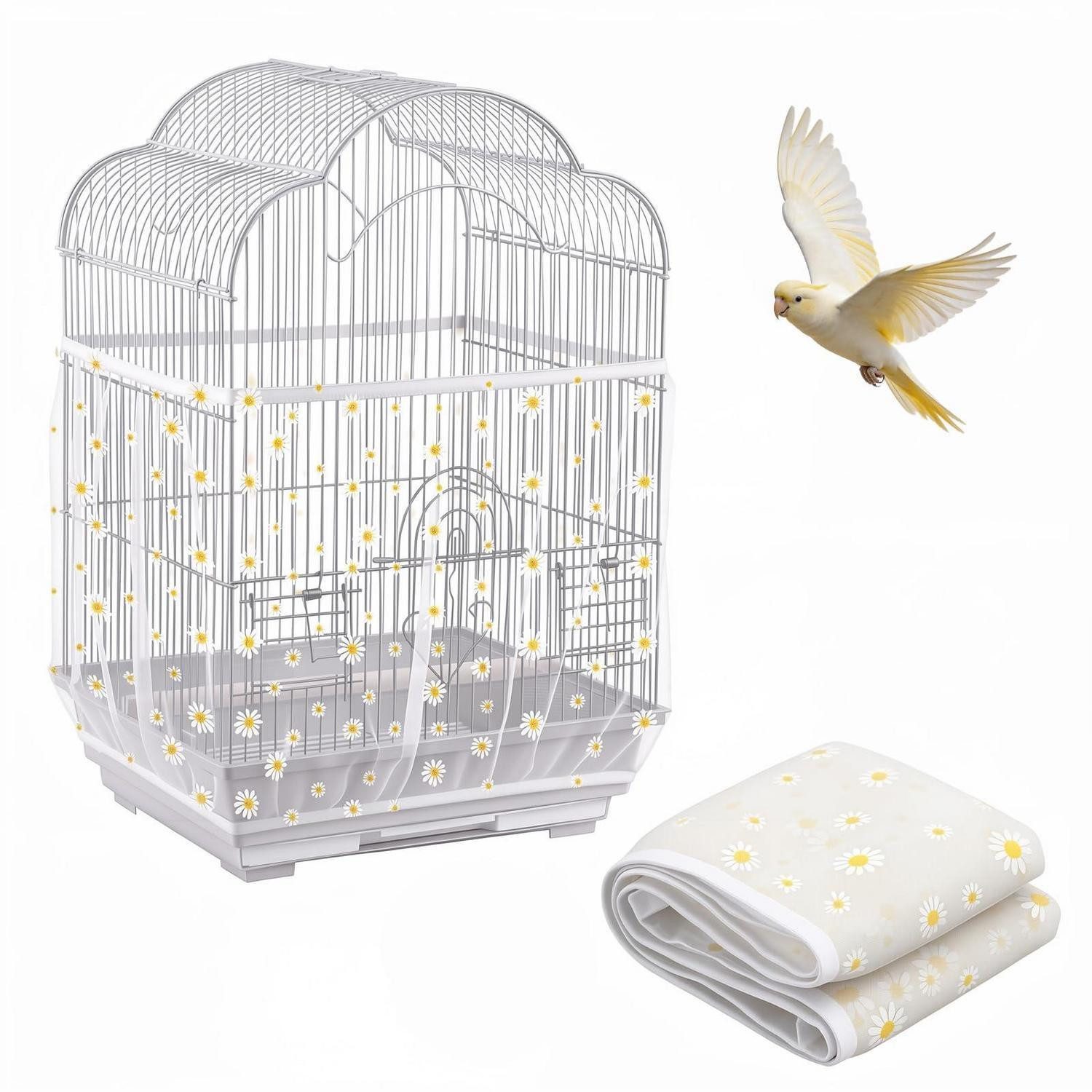 LuxusKollektion Vogelkäfig Vogelkäfig-Abdeckung 150-220cm