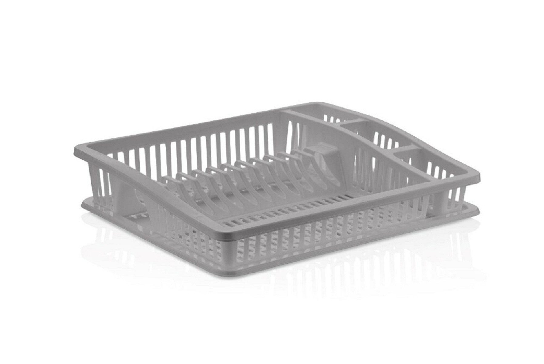 Michelino Abtropfwanne Abtropfgestell mit Untersetzer, Spülmaschinengeeignet