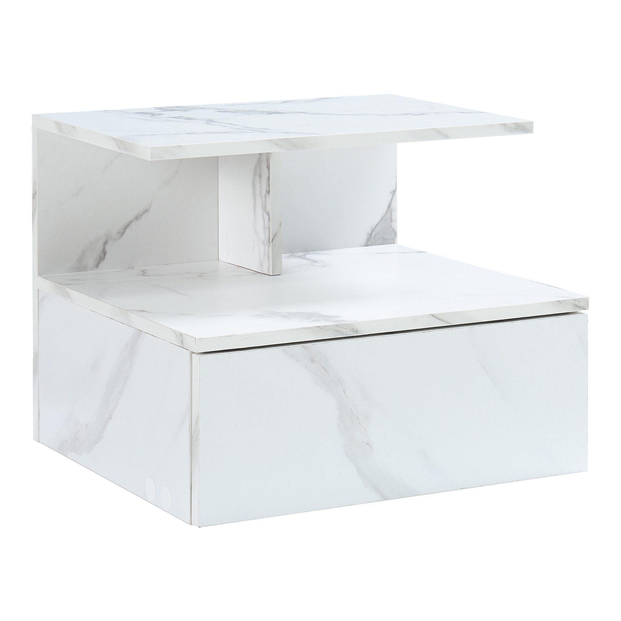 en.casa Wandboard, »Amberg« Nachttisch hängend 40x35x31 günstig online kaufen