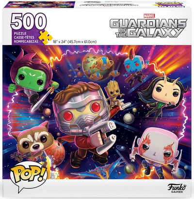 Funko GAMES Puzzle Pop! Puzzle, Marvel Guardians of the Galaxy, 500 Puzzleteile