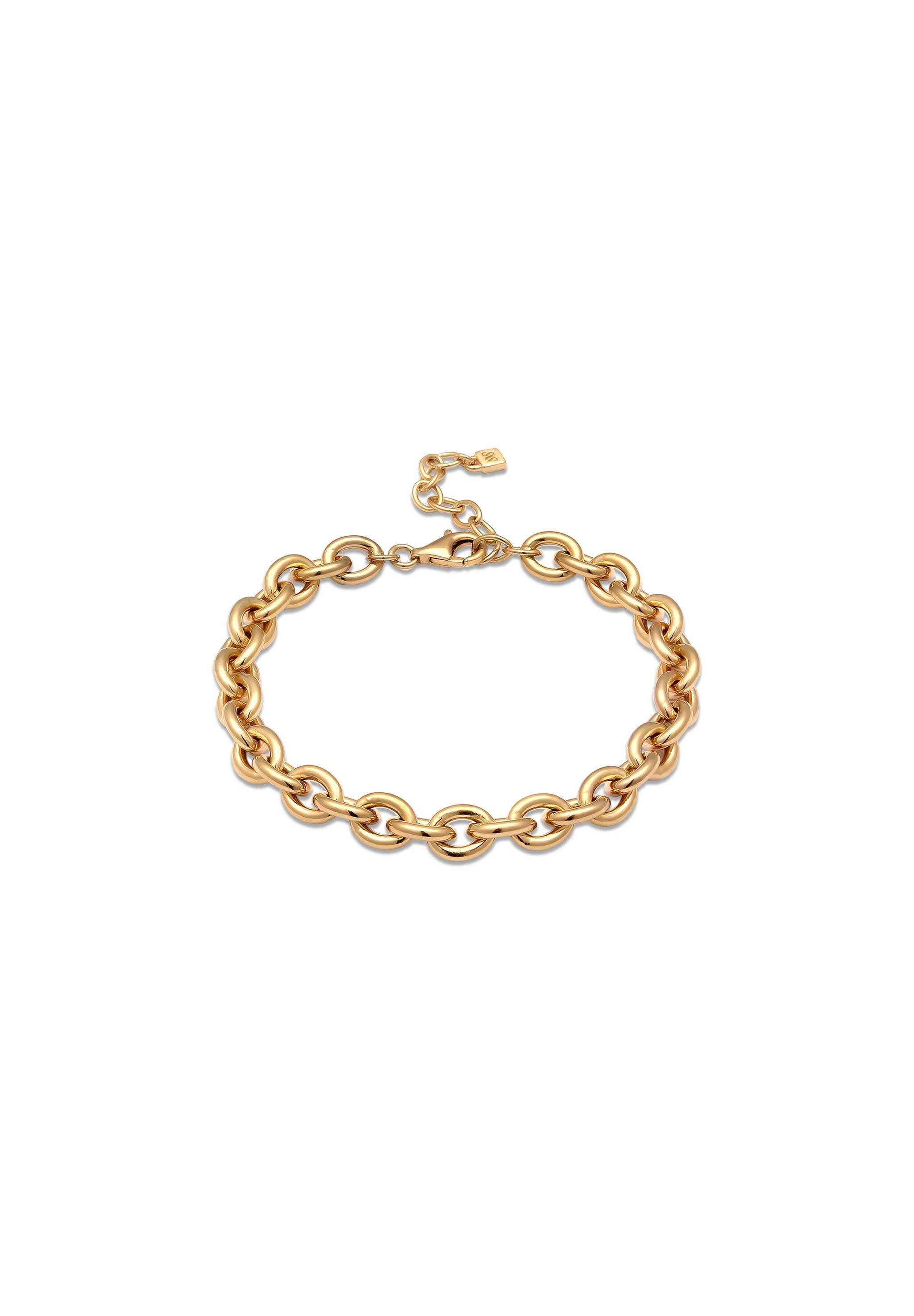 Gliederarmband Armband mit Gliederkette 925 Sterling Silber