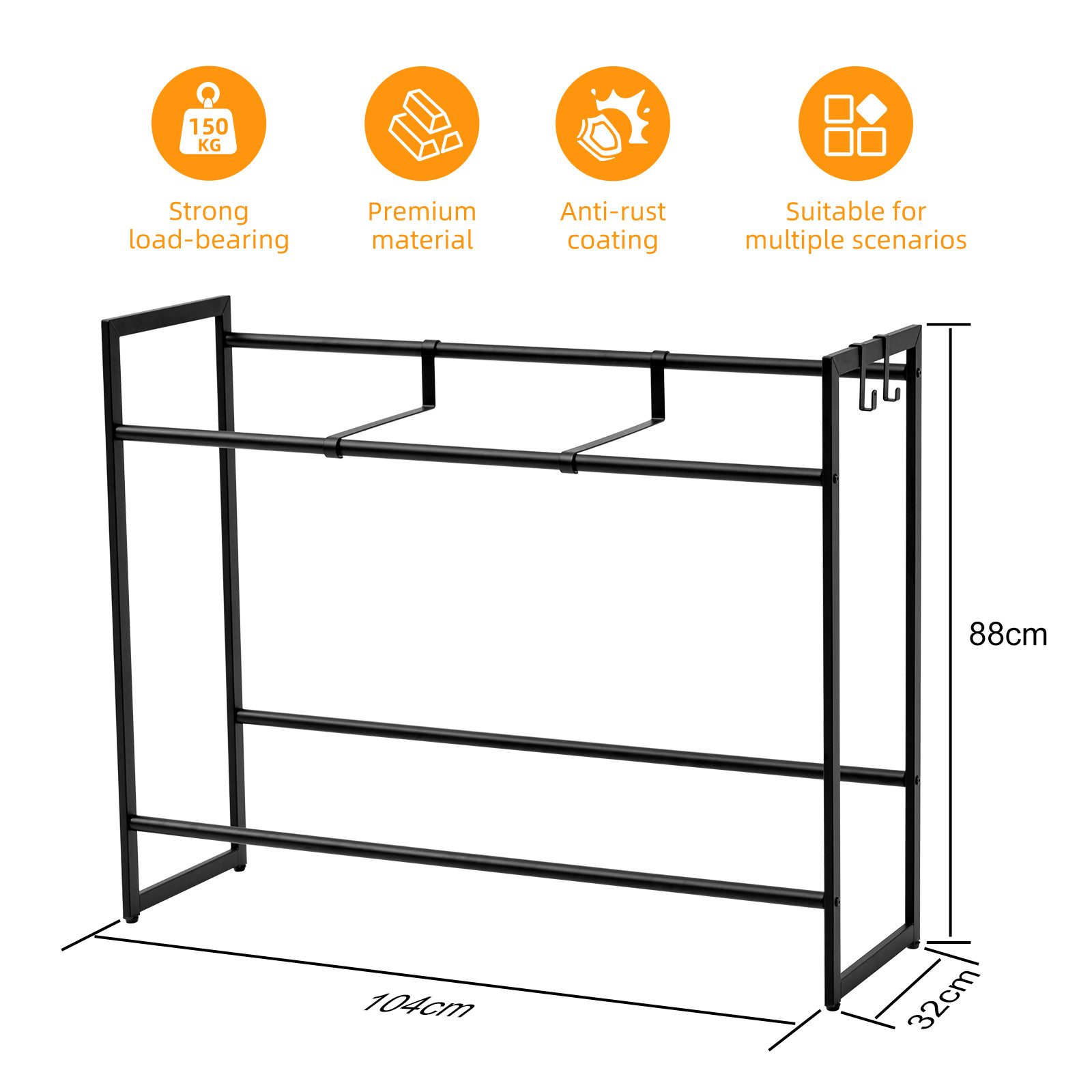PROREGAL® Flaschenregal Getränkekistenregal BALDENEYSEE für 6 Kästen Kasten günstig online kaufen