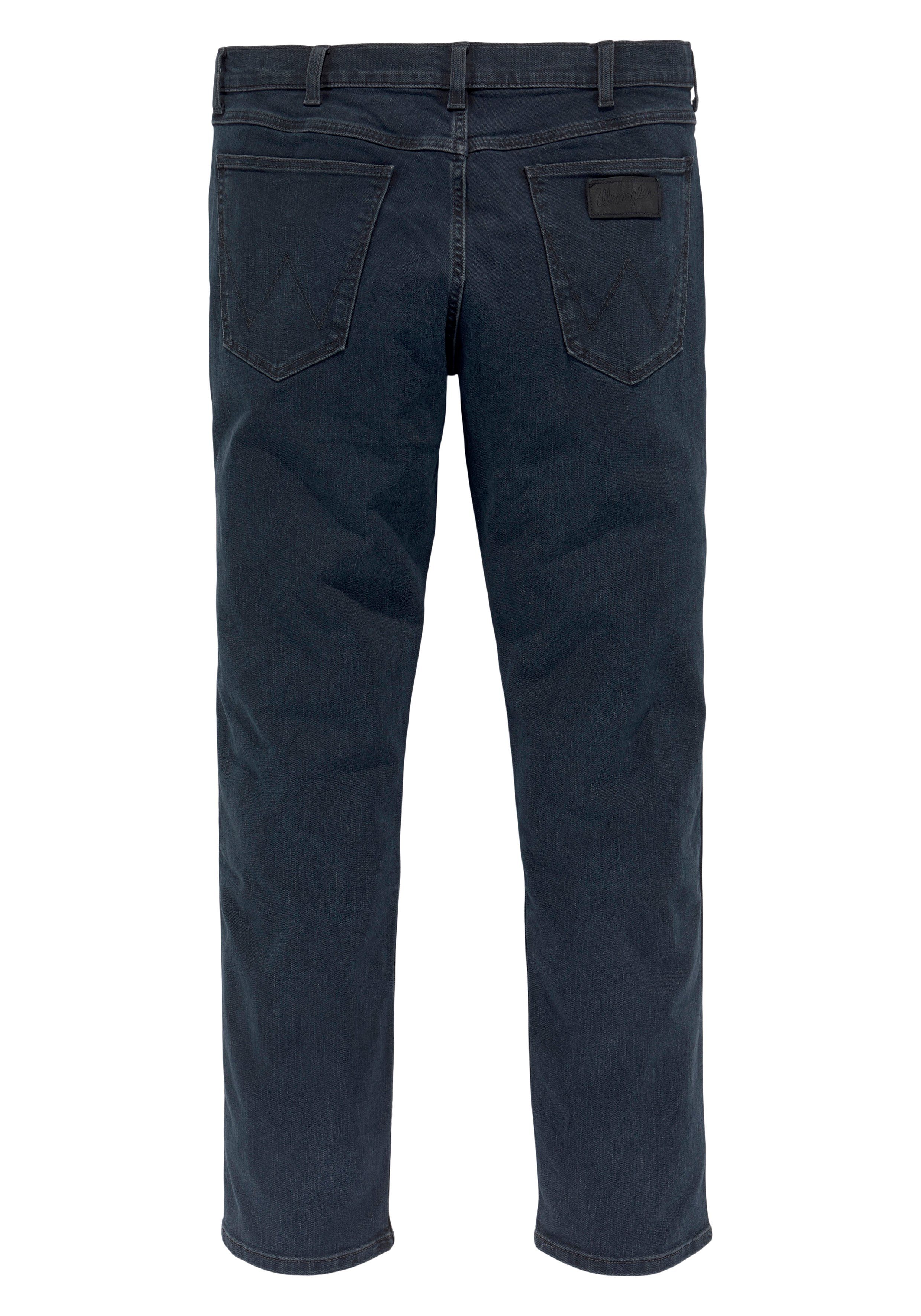 Regular Straight blue Greensboro Wrangler iron Stretch-Jeans Straight Regular