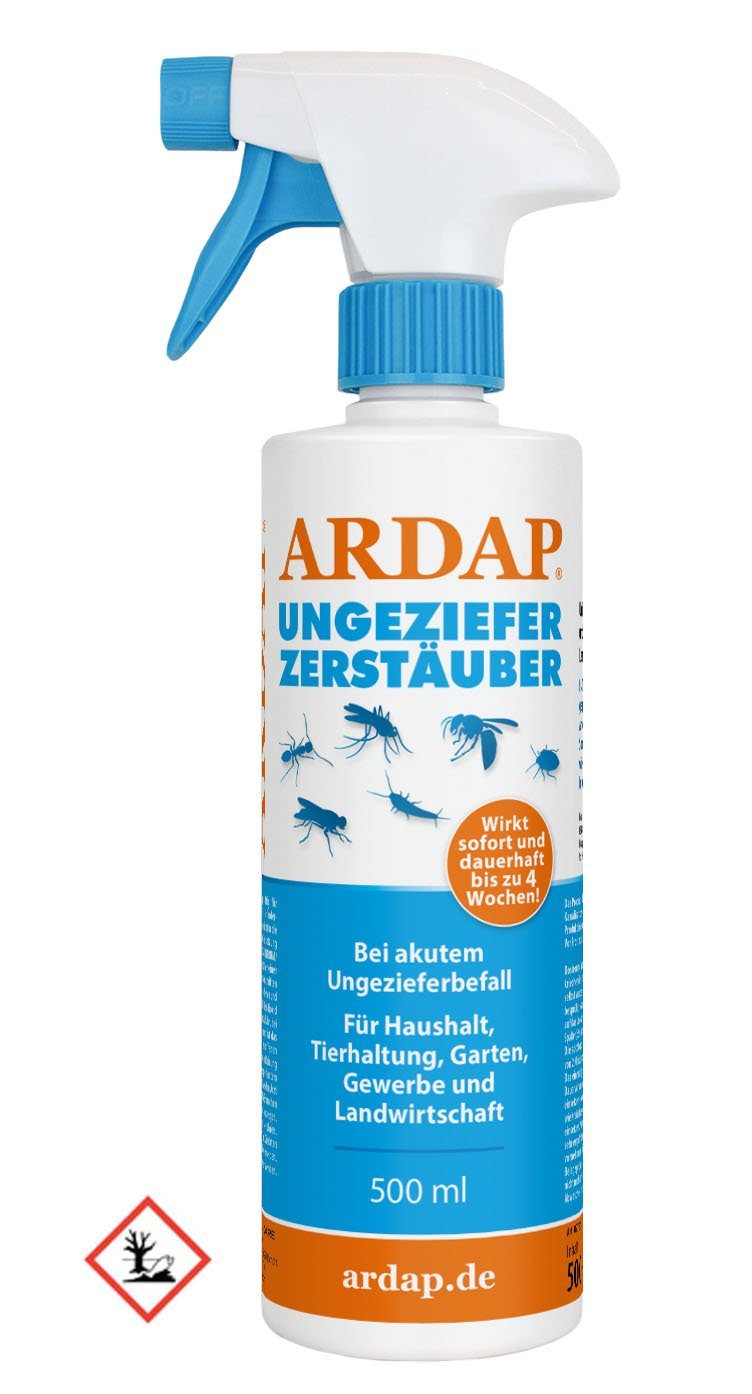 Ardap Insektenspray ARDAP® Ungeziefer Zerstäuber Pumpspray 500 ml