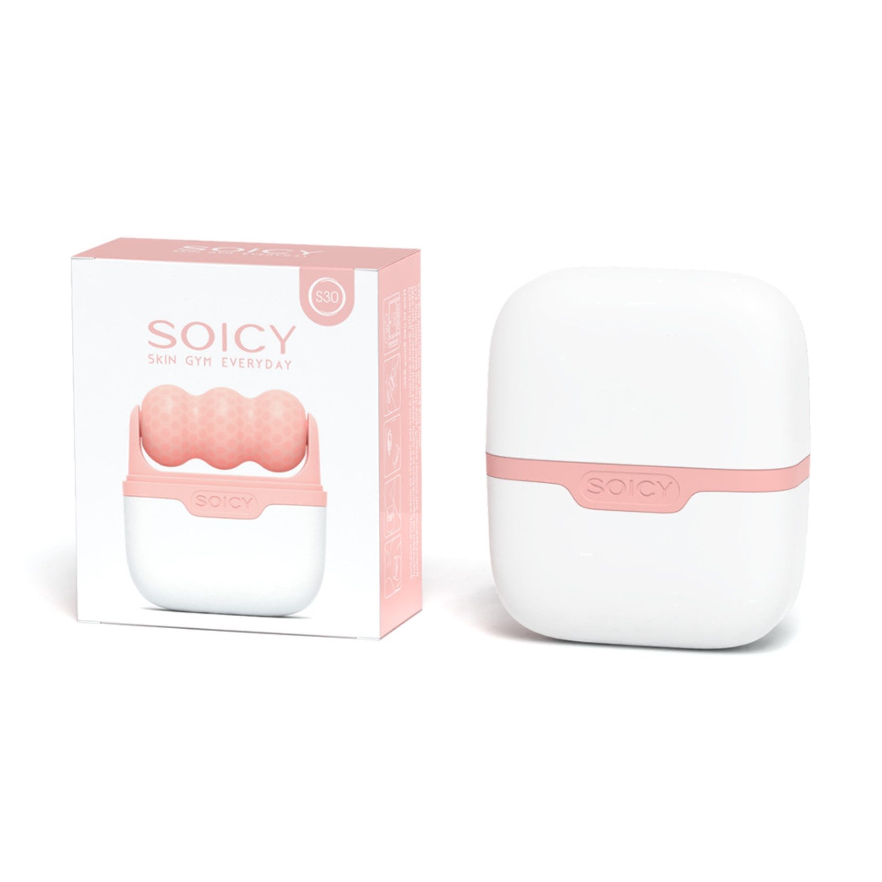 P-Beauty Cosmetic Accessories Gesichtspflege Eisroller für Gesicht und Körper Gesichtsroller Massagegerät V W Form, Eis roller, Massage, Kühl, V-W Form