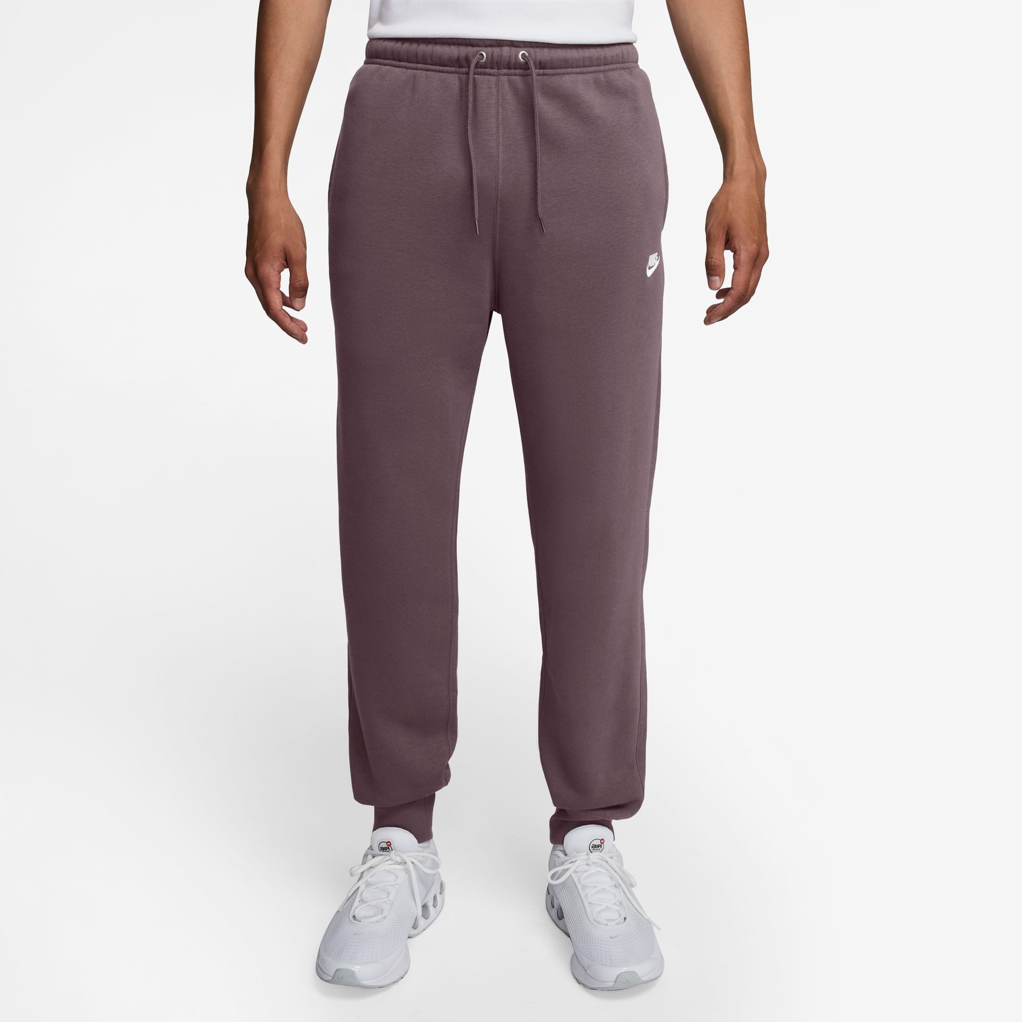 Nike Sportswear Sporthose M NK CLUB BB JOGGER aus angerautem Fleece, mit elastischem Bund und Kordelzug