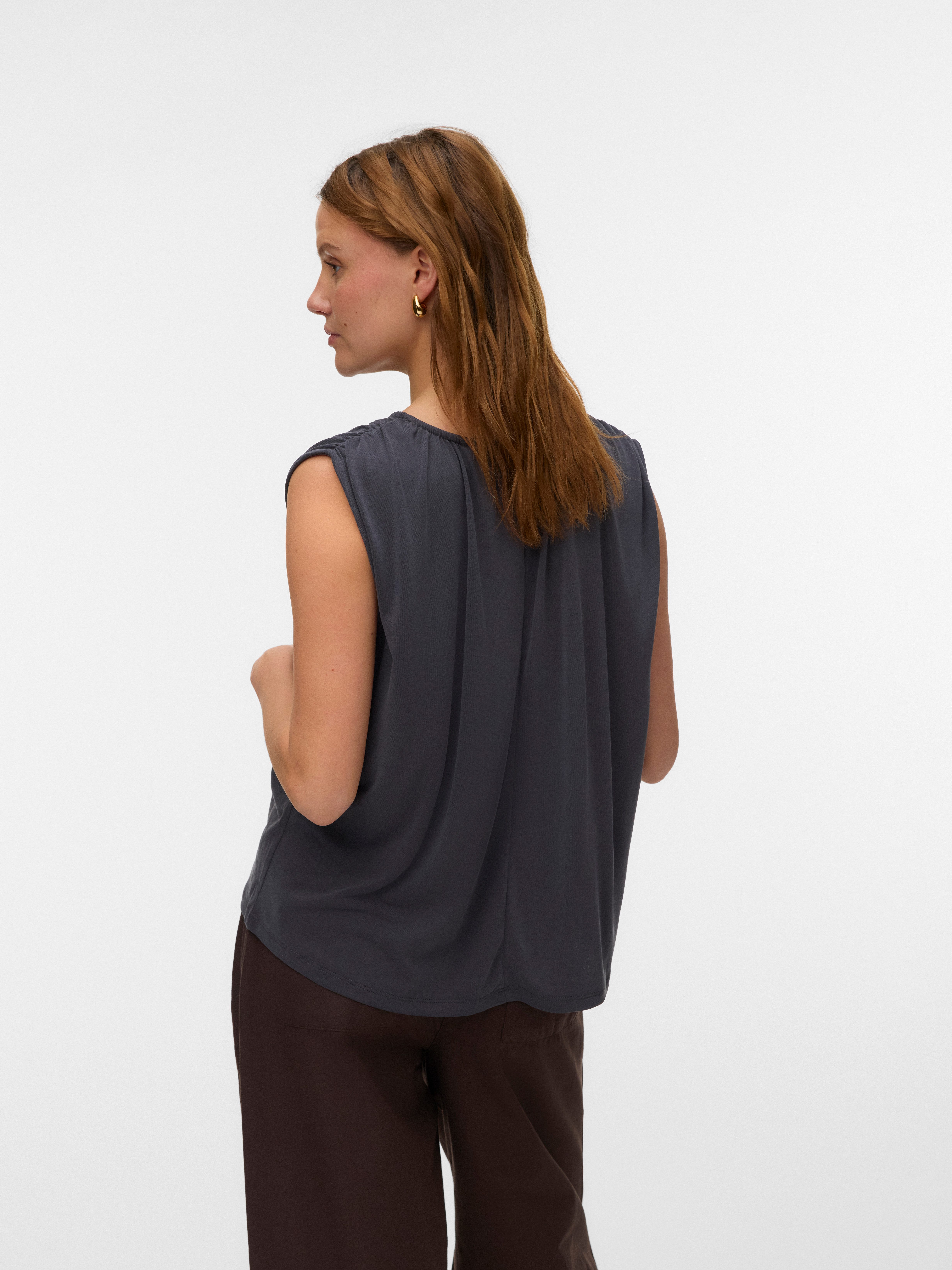 Vero Moda Shirttop VMFILLI SL TOP JRS NOOS Materialmix