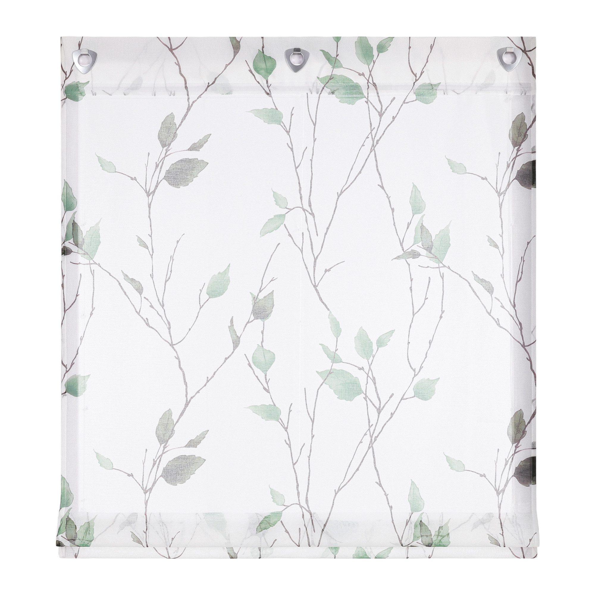 Joyswahl Raffrollo, mit Hakenaufhängung, ohne bohren, mit Zweig und Blattmo günstig online kaufen