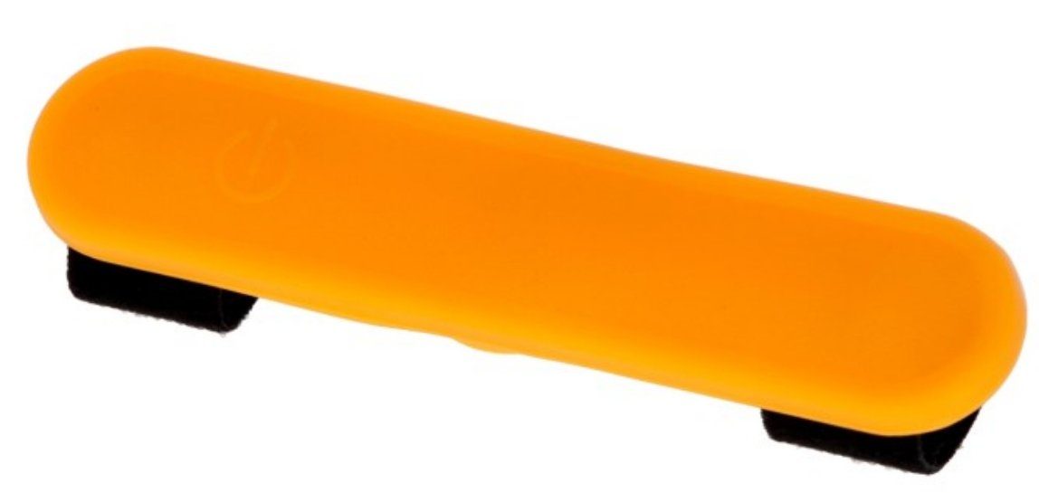 Kerbl Leuchthalsband LED-Sicherheitsband Maxi Safe orange 12 cm 80227