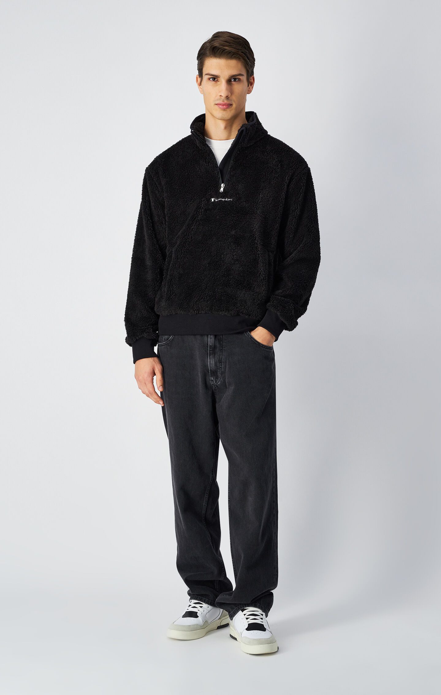 Champion Fleecepullover Polar Half Zip Top