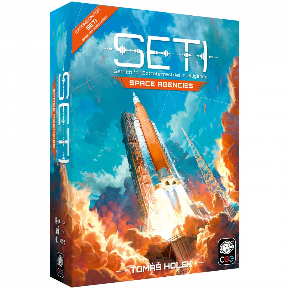 Czech Games Edition Spiel, SETI - Space Agencies - englisch