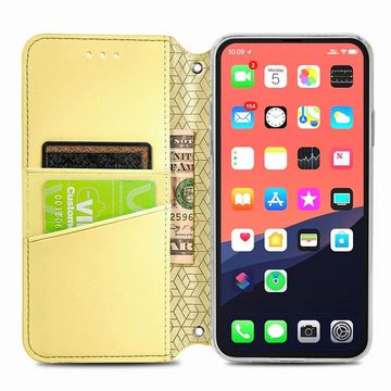 König Design Handyhülle Apple iPhone 13 mini, Schutzhülle Schutztasche Case Cover Etuis Wallet Klapptasche Bookstyle