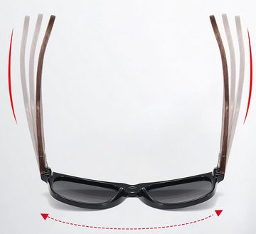 Fivejoy Sonnenbrille Polarisiert Walnussholzbügel Damen & Herren Sonnenbrille UV Schutz (1-St)