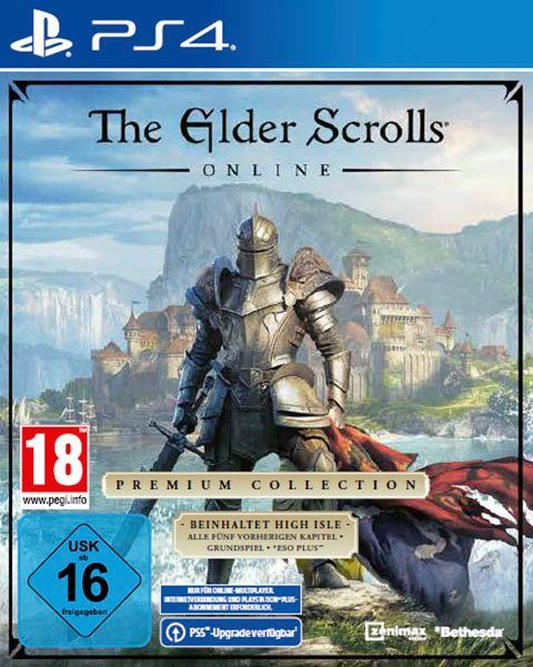 Bethesda The Elder Online: 4 Premium PlayStation Scrolls Collection