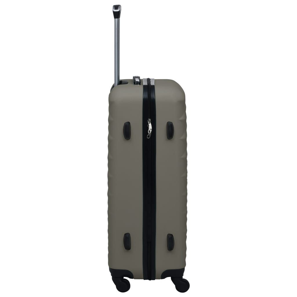vidaXL Trolley Anthrazit - 2-teilig Koffer Reisekoffer Hartschalenkoffer Trolley Koff