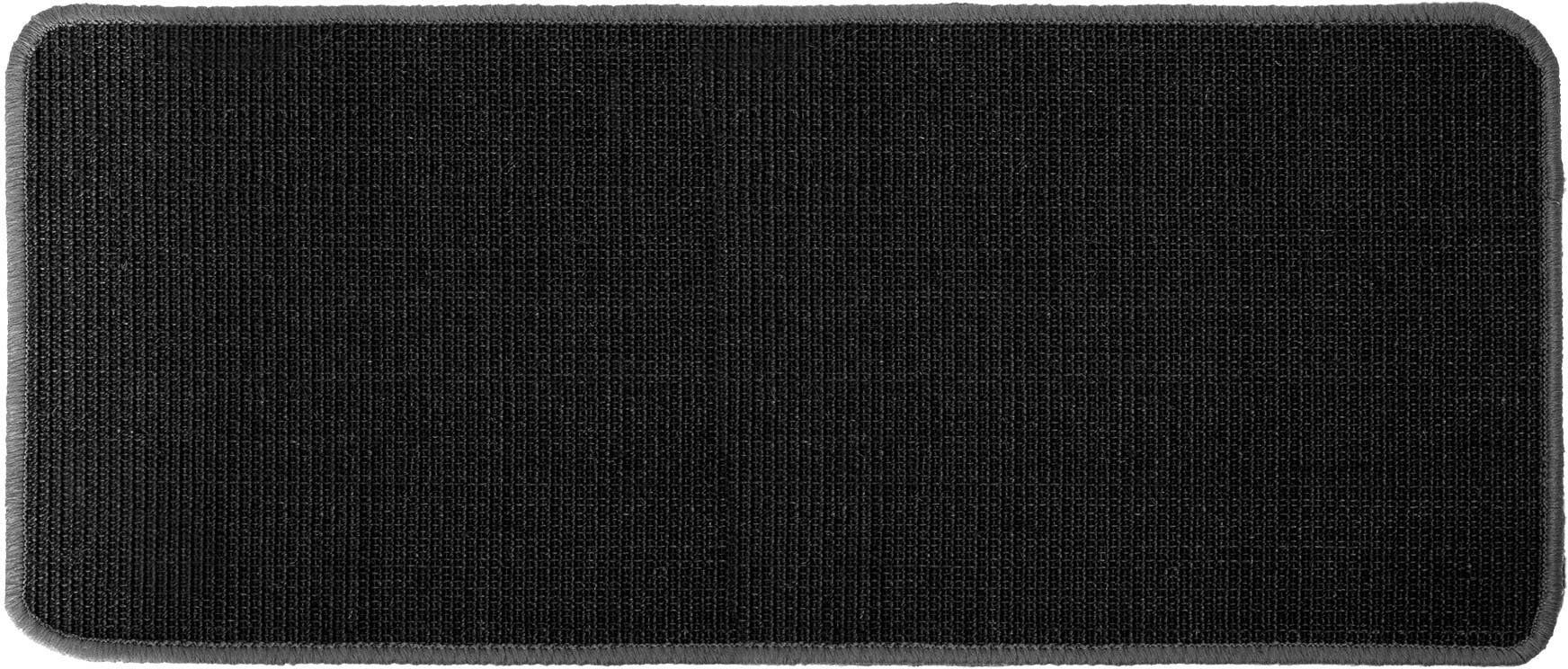 Küchenläufer SISAL, Obermaterial: Höhe: schwarz Textil, in 100% Primaflor-Ideen Sisal, 6 rutschhemmend, Küche mm, rechteckig