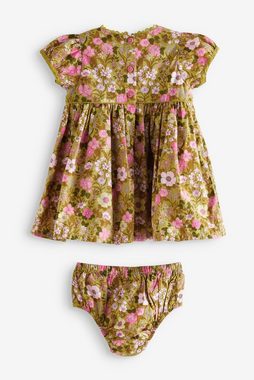 Next Partykleid Festliches Baby-Kleid und Höschen mit Blumenmuster (2-tlg)