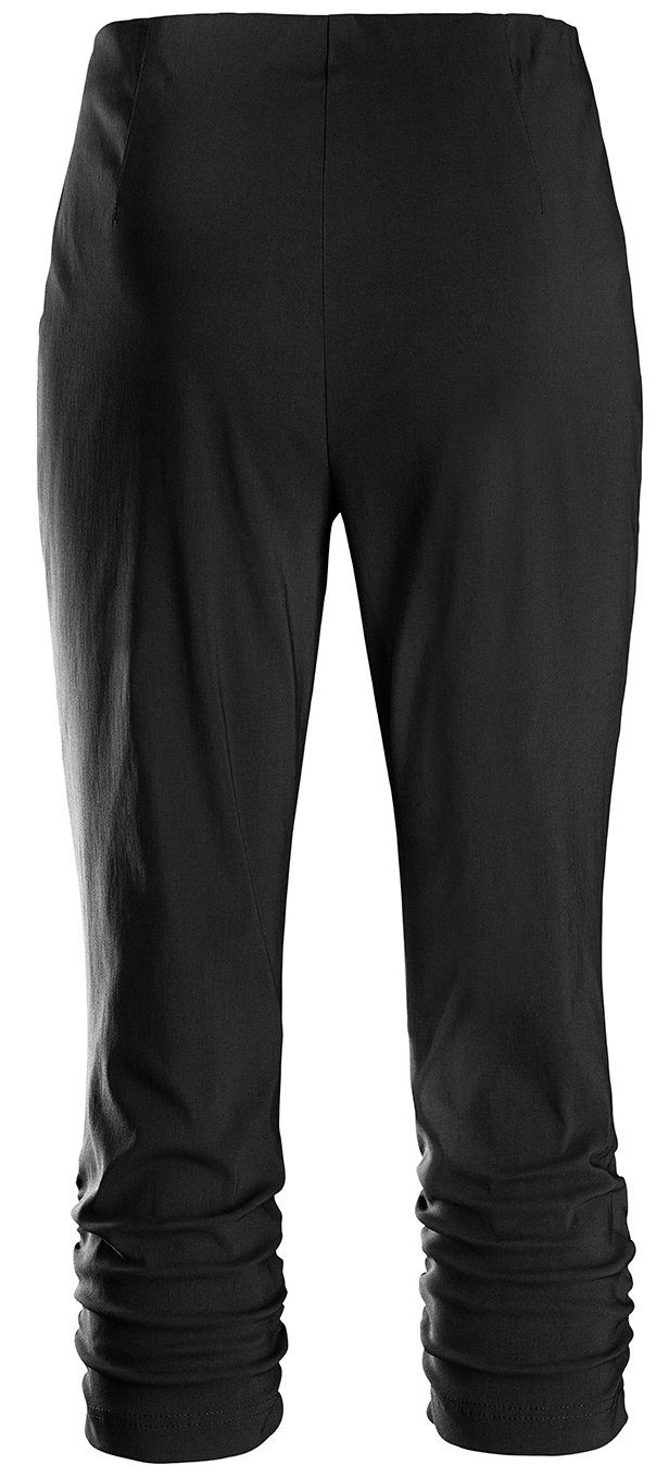 Stehmann Caprihose Maria-530-14060 elastischer Bund, seitliche Raffung am Bein, ohne Verschluss