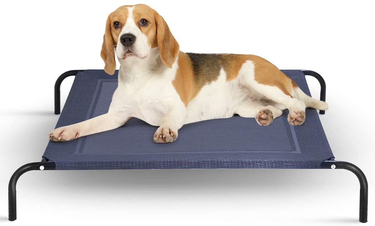 COSTWAY Hundematte »Hundebett«, Metall, Hundeliege Garten, Haustier