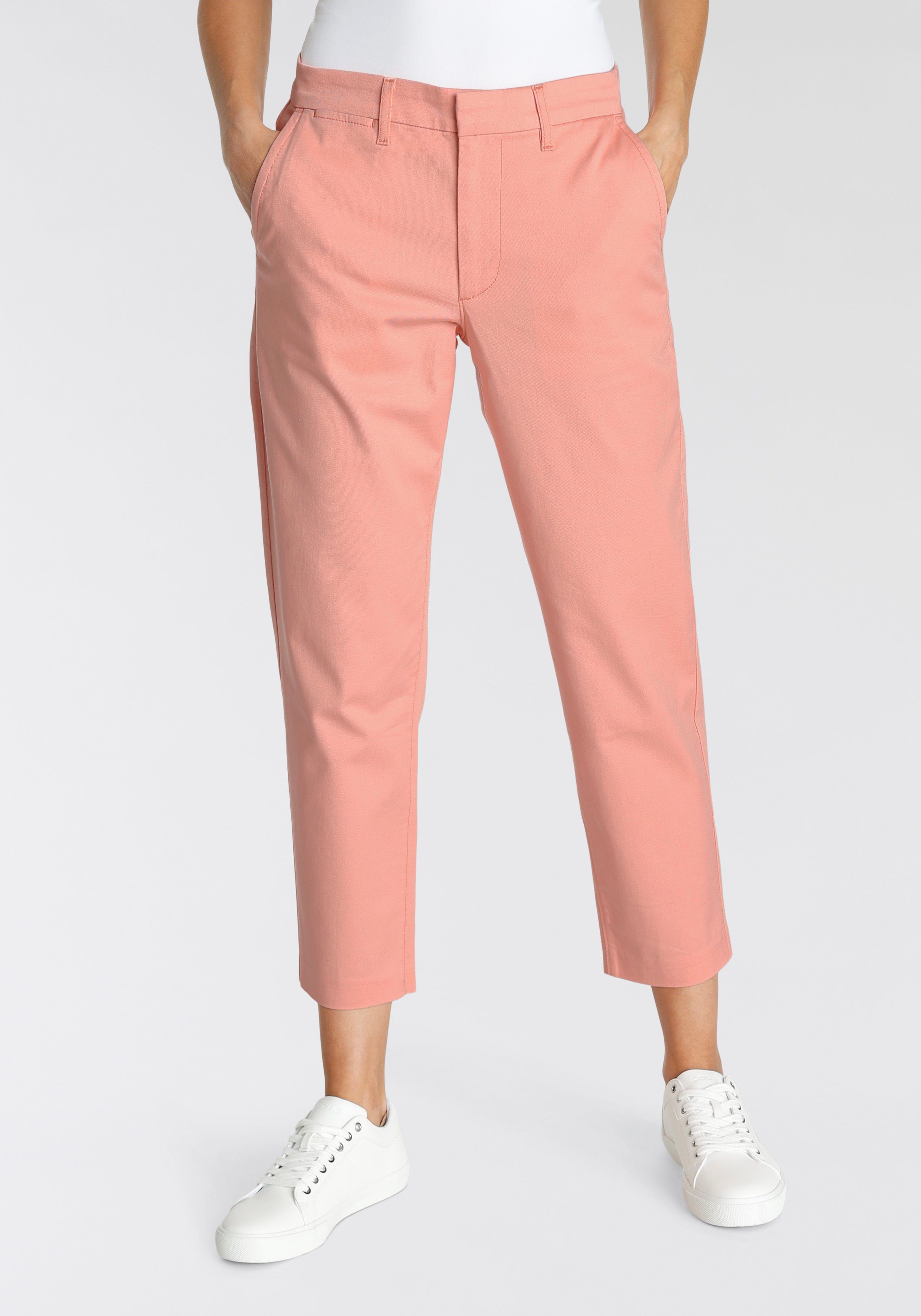 pink coral ESSENTIAL Levi's® Chinohose
