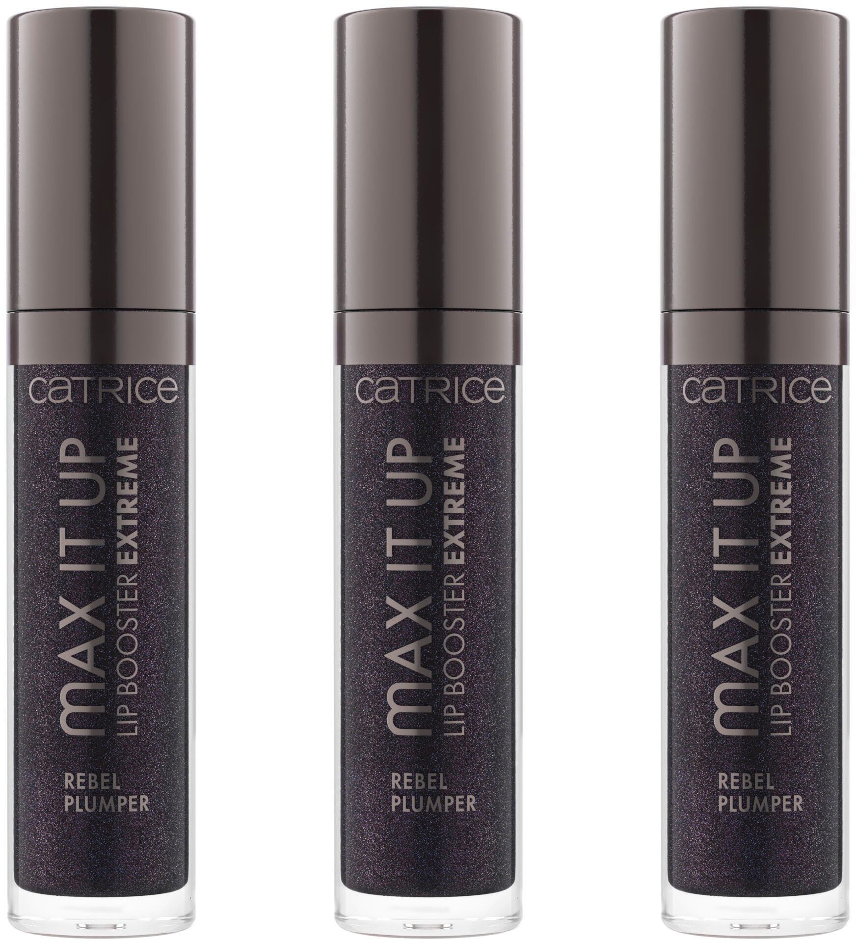 Catrice Lip-Booster Plump It Up Lip Booster, 3-tlg., mit hochglänzendem Finisch