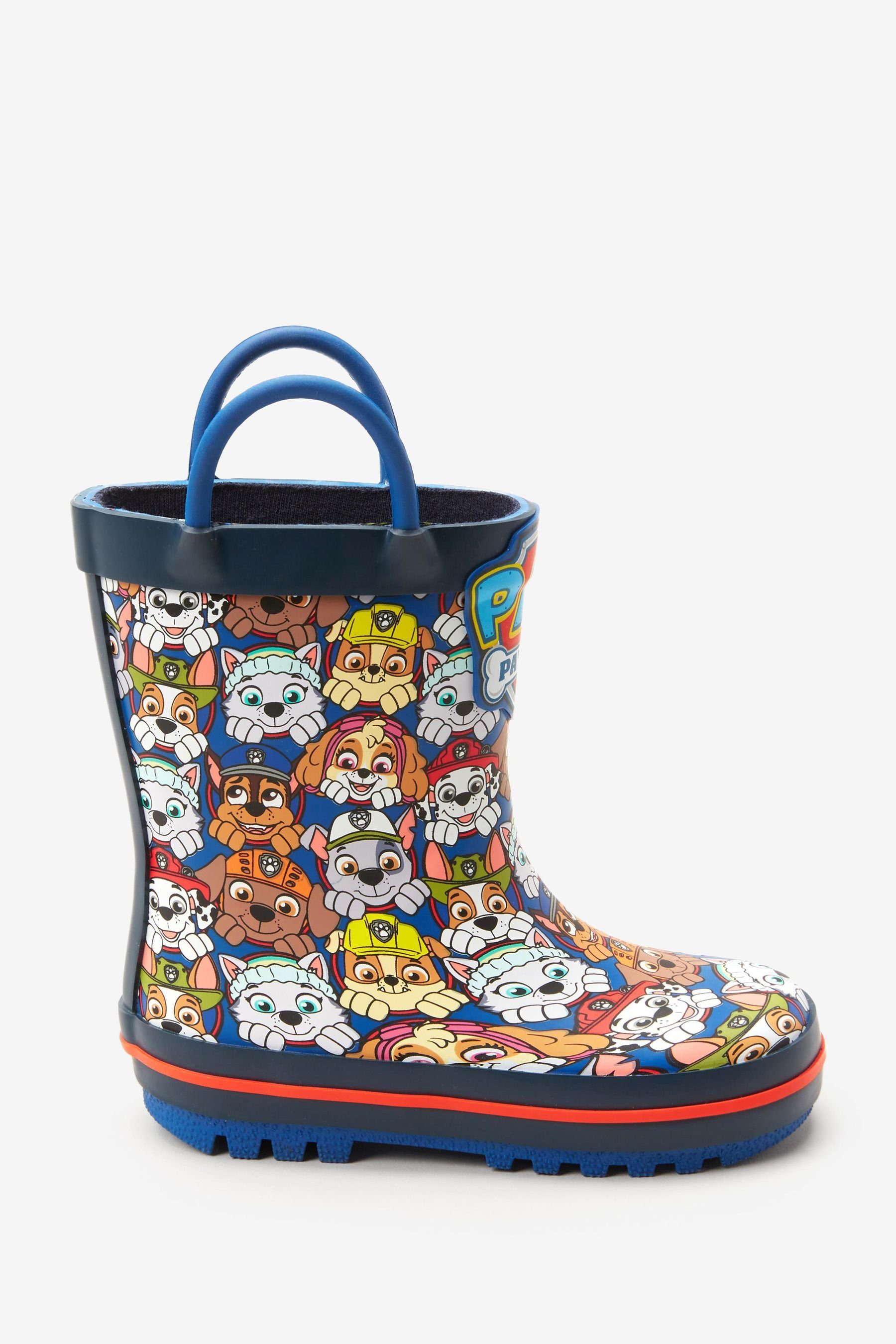 Next Gummistiefel mit Kroko-Griffen Gummistiefel (1-tlg) Navy PAW Patrol