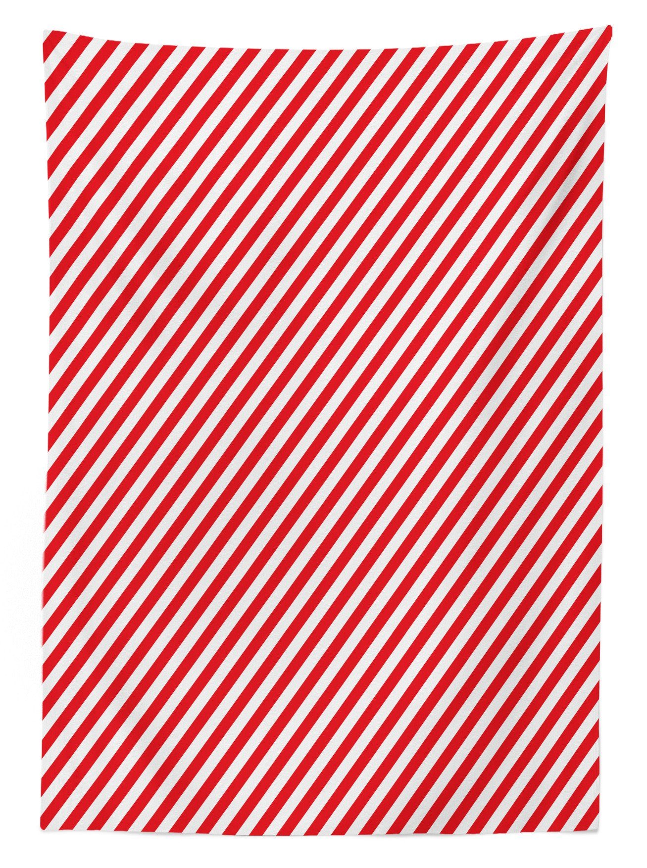 Farbfest Farben, Abakuhaus Waschbar Bereich Für Zuckerstange den geeignet Tischdecke Diagonal Klare Außen Red Lines