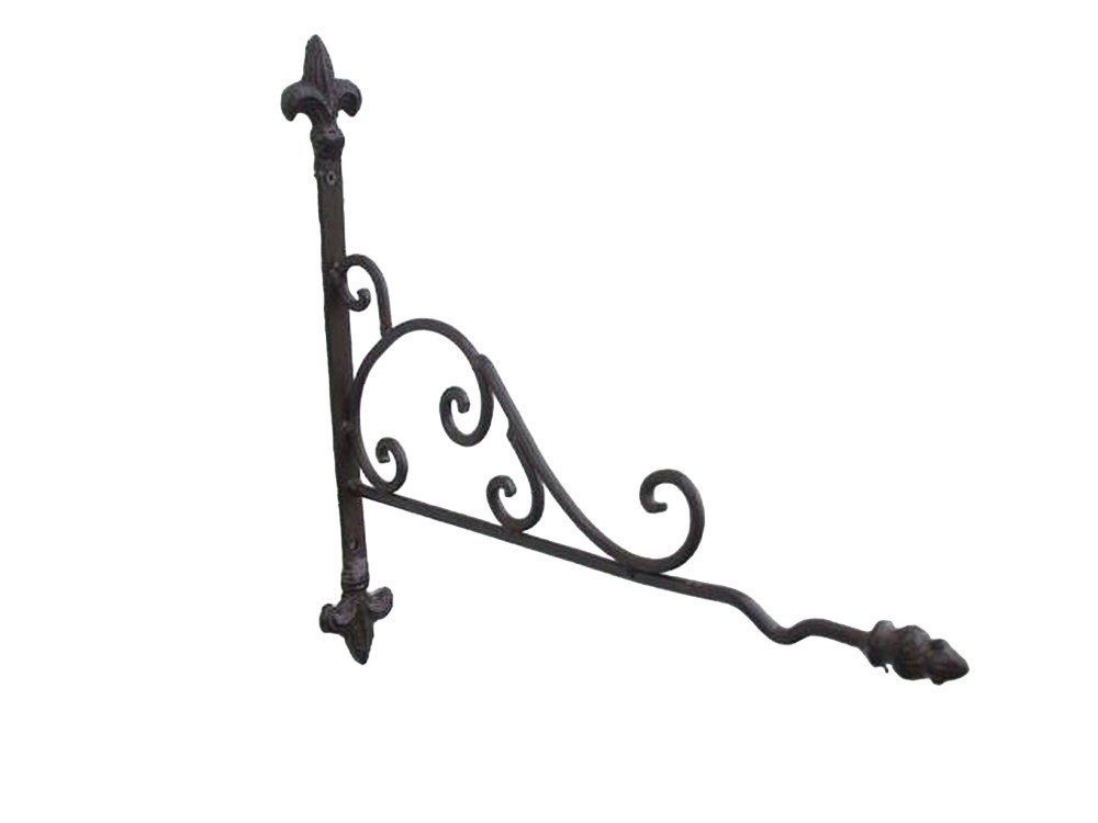 Deko-Impression Wandhaken Wandhaken, Wandhalter, Blumenhaken, Laternenhaken, Eisenhaken, 35 cm, (1-St)