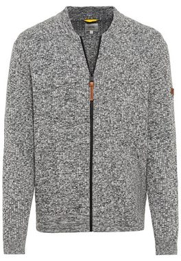 camel active Cardigan aus einem soften Baumwollmix Markenlabel