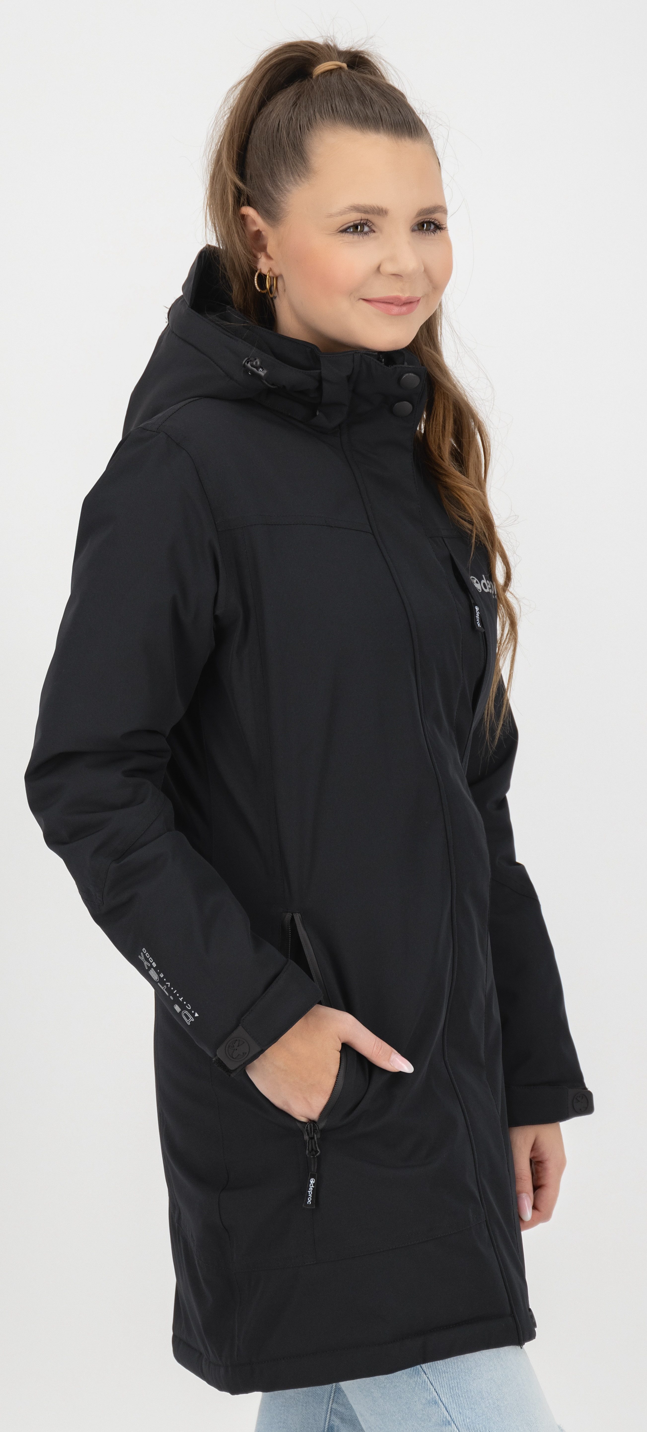 DEPROC Active Winterjacke MONTREAL LONG WMN auch in Großen Größen erhältlic günstig online kaufen