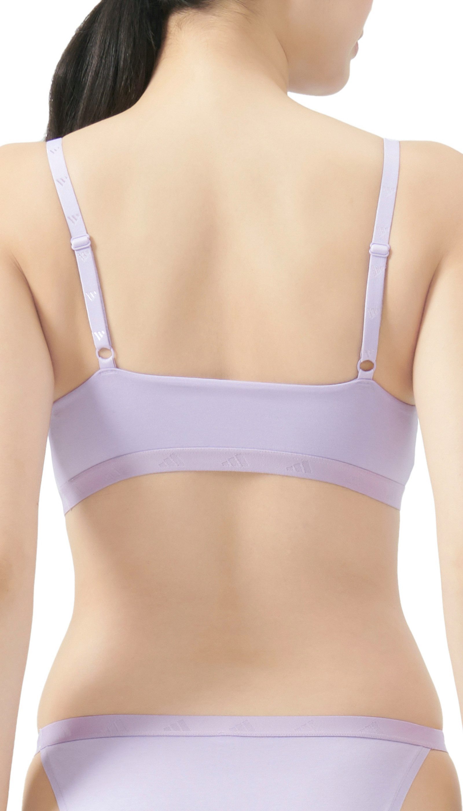 adidas Sportswear Bralette Sport Active Essentials Cotton mit verstellbaren Trägern und herausnehmbaren Pads – Bild 5 von 5