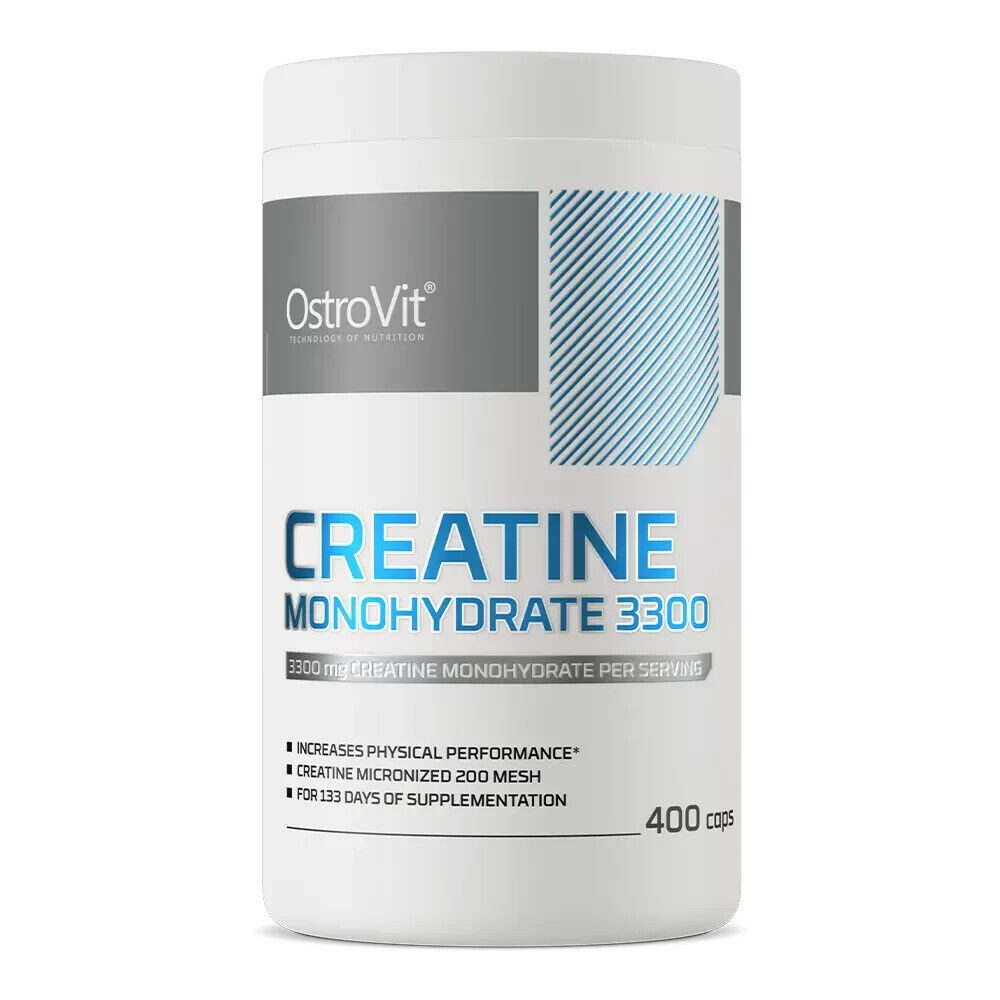 OstroVit OstroVit Kreatin Monohydrat 3300 mg 400 Kapseln Kapseln, 493 g