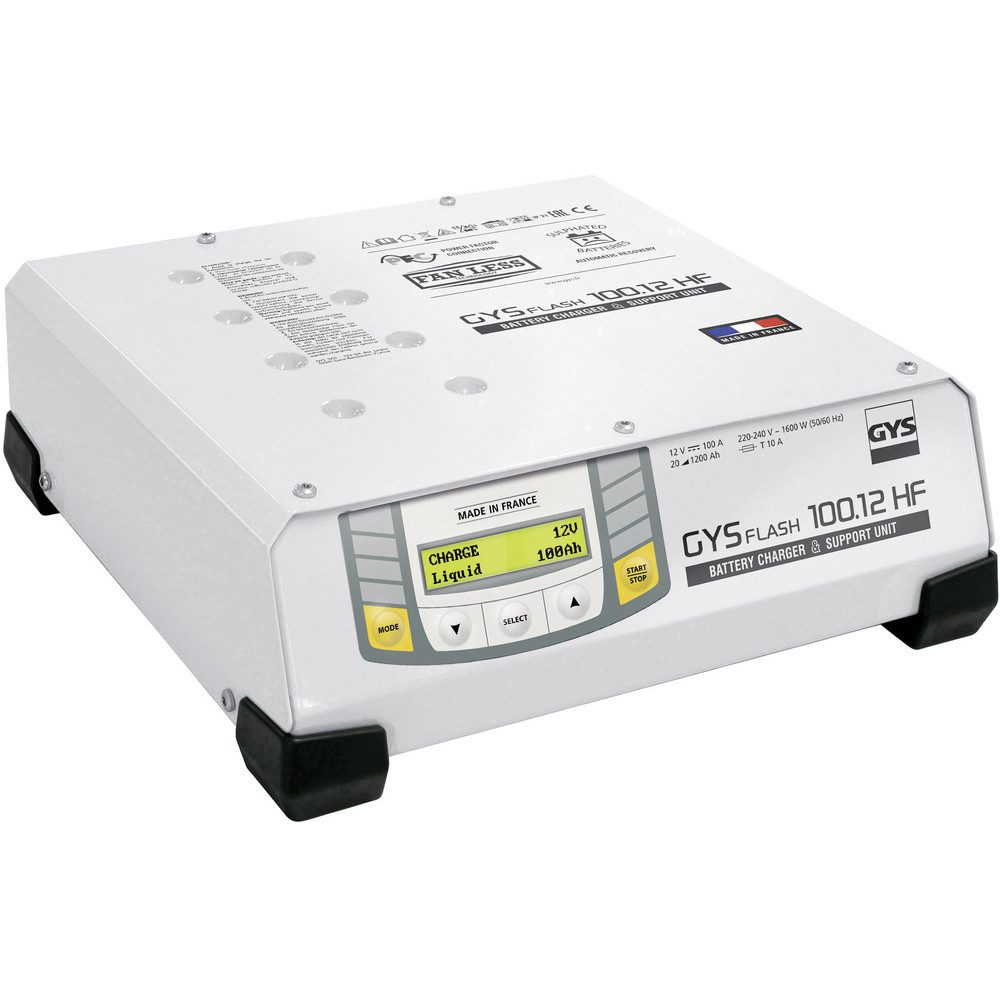 GYS GYS GYSFLASH 100.12 HF 029415 Automatikladegerät 12 V 100 A Autobatterie-Ladegerät