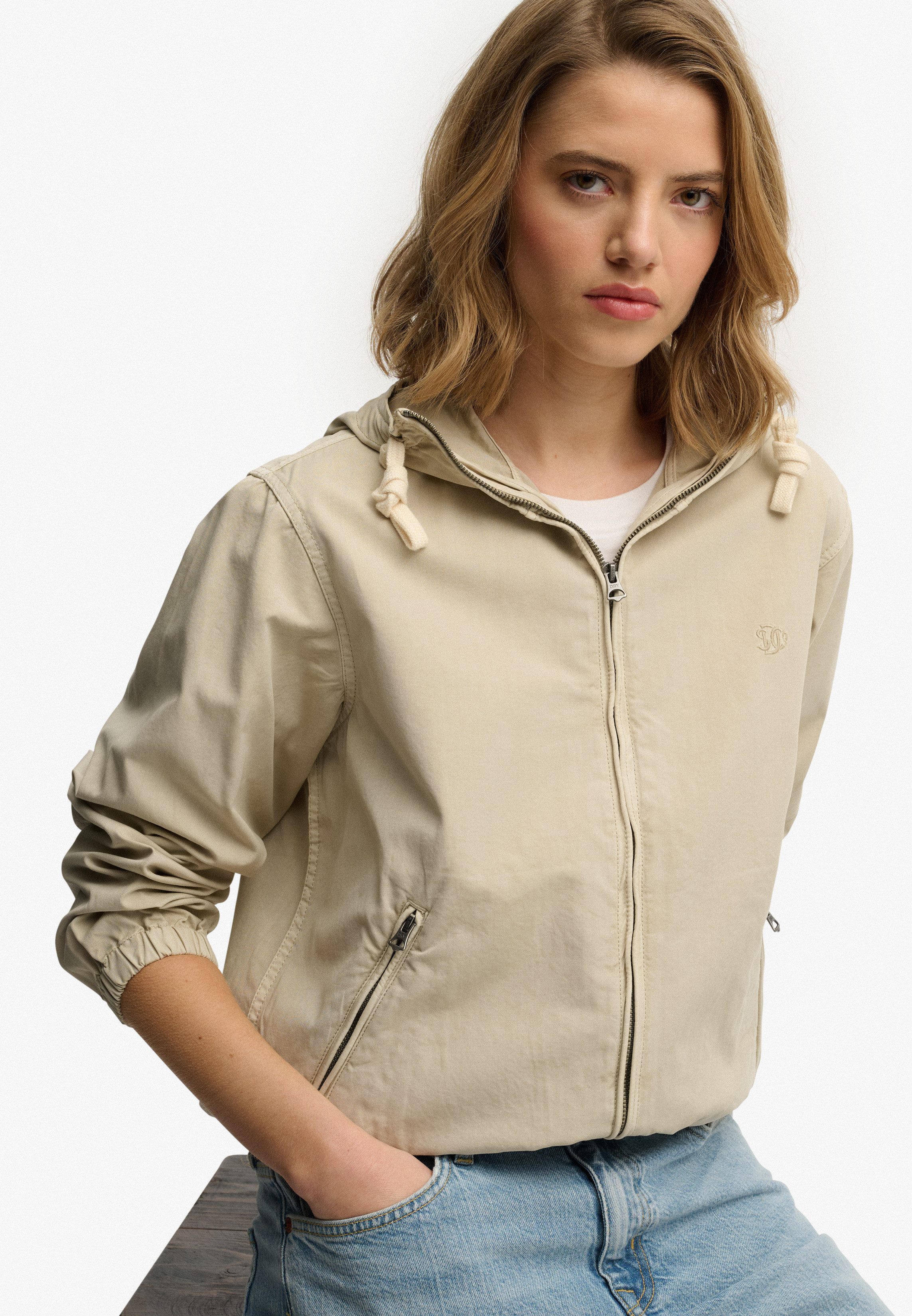 Superdry Parka HOODED WASHED TWILL JKT