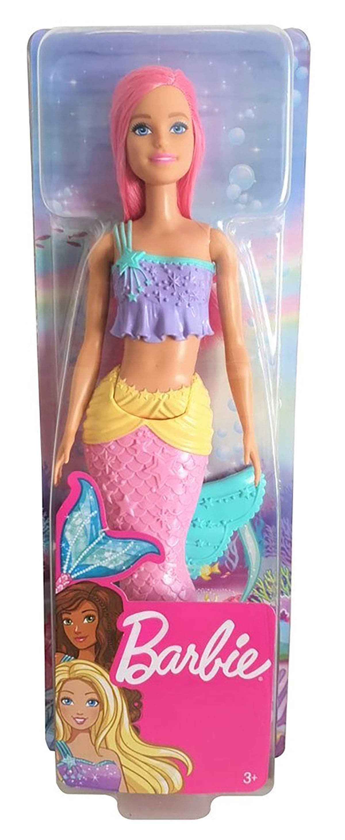 Mattel® Stehpuppe Barbie GGC09 - Dreamtopia Meerjungfrau, Puppen Spielzeug ab 3 Jahren