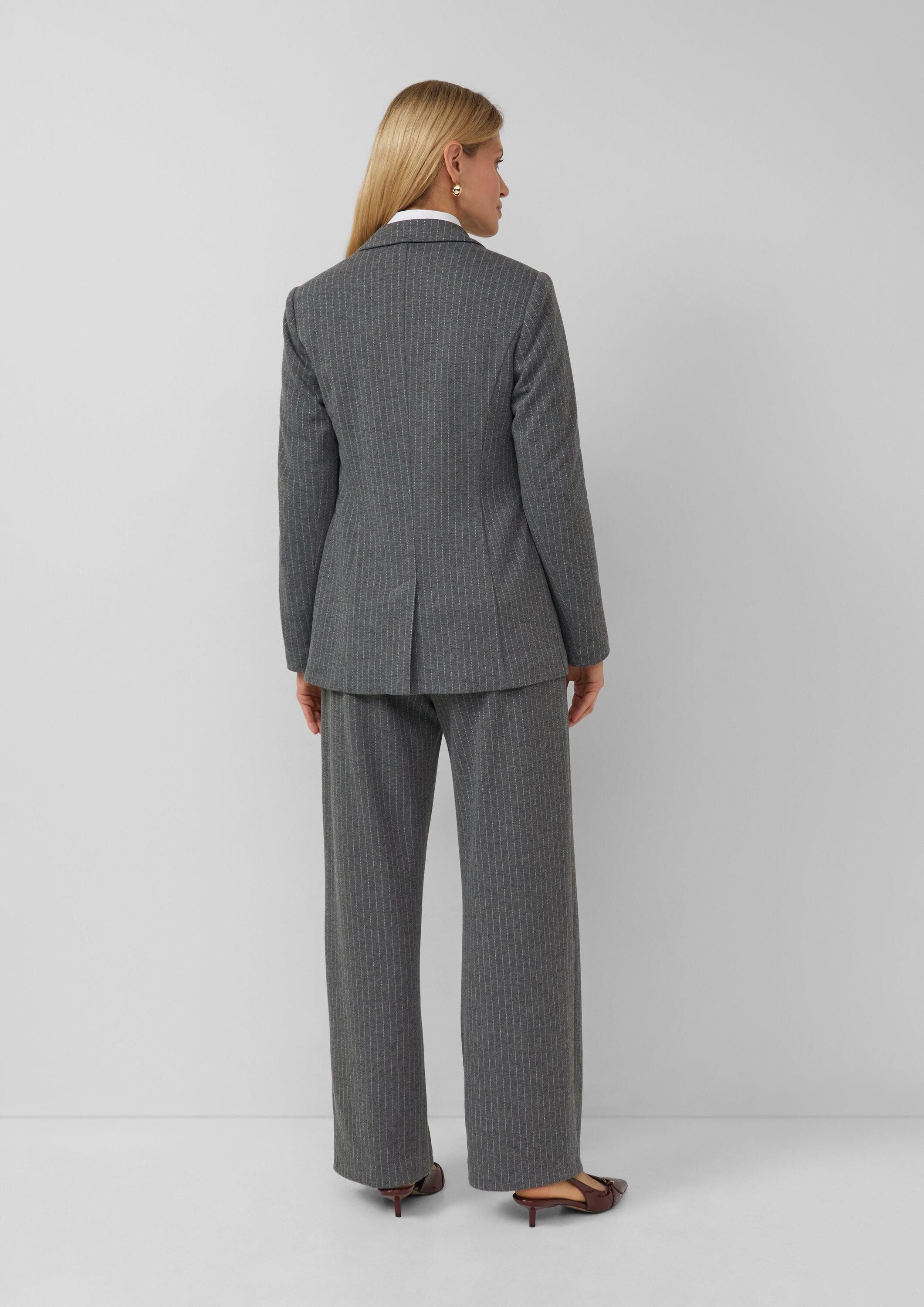 s.Oliver Jackenblazer Indoor-Blazer Antaillierter Blazer mit Nadelstreifen