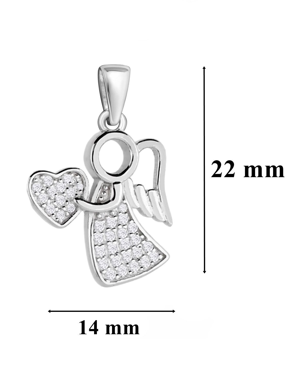 Goldene Hufeisen Engelanhänger Kettenanhänger Gold Silber günstig online kaufen