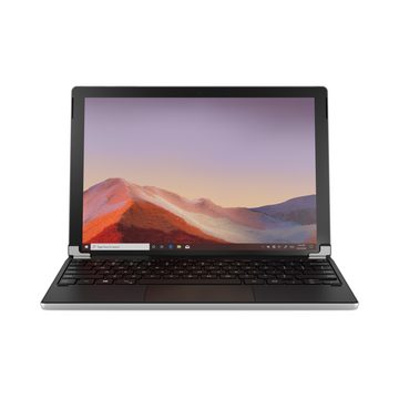 BRYDGE 12.3 Pro+ für Microsoft Surface Pro 4, 5, 6, 7 Tablet-Tastatur (aus Aluminium mit Trackpad)