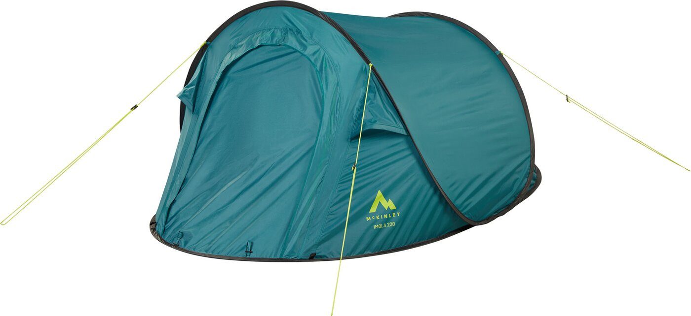 Igluzelt Strandmuschel IMOLA 220 I BLUE PETROL/GREEN LI