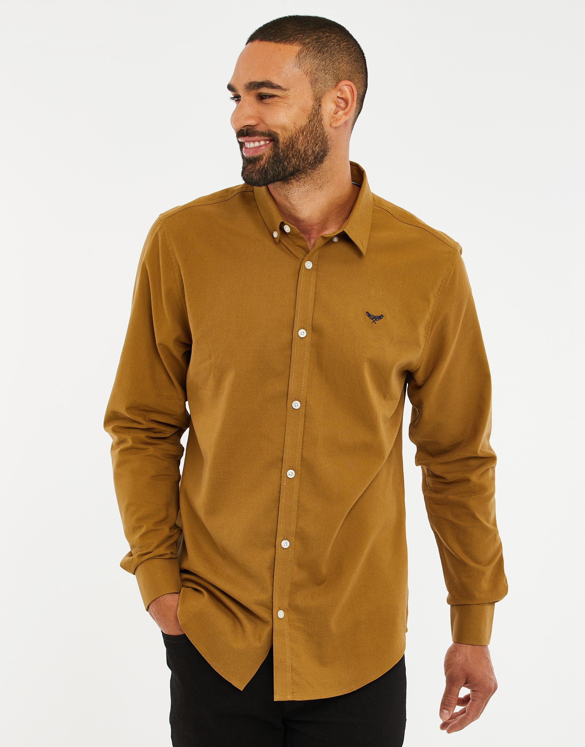 Threadbare Langarmhemd Beacon (1-tlg) im einfarbigen günstig online kaufen