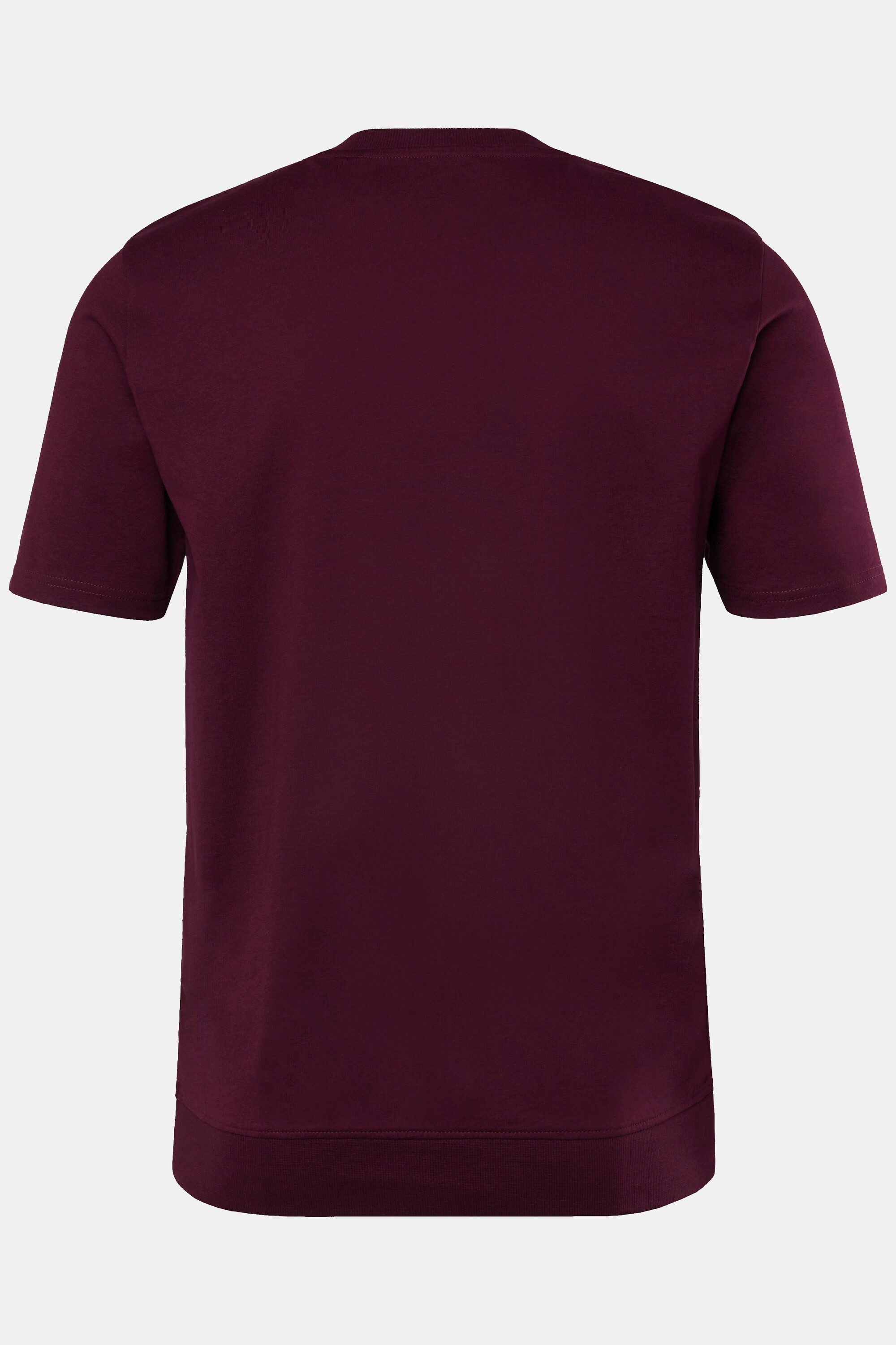 JP1880 T-Shirt Henley Bauchfit Halbarm Rundhals