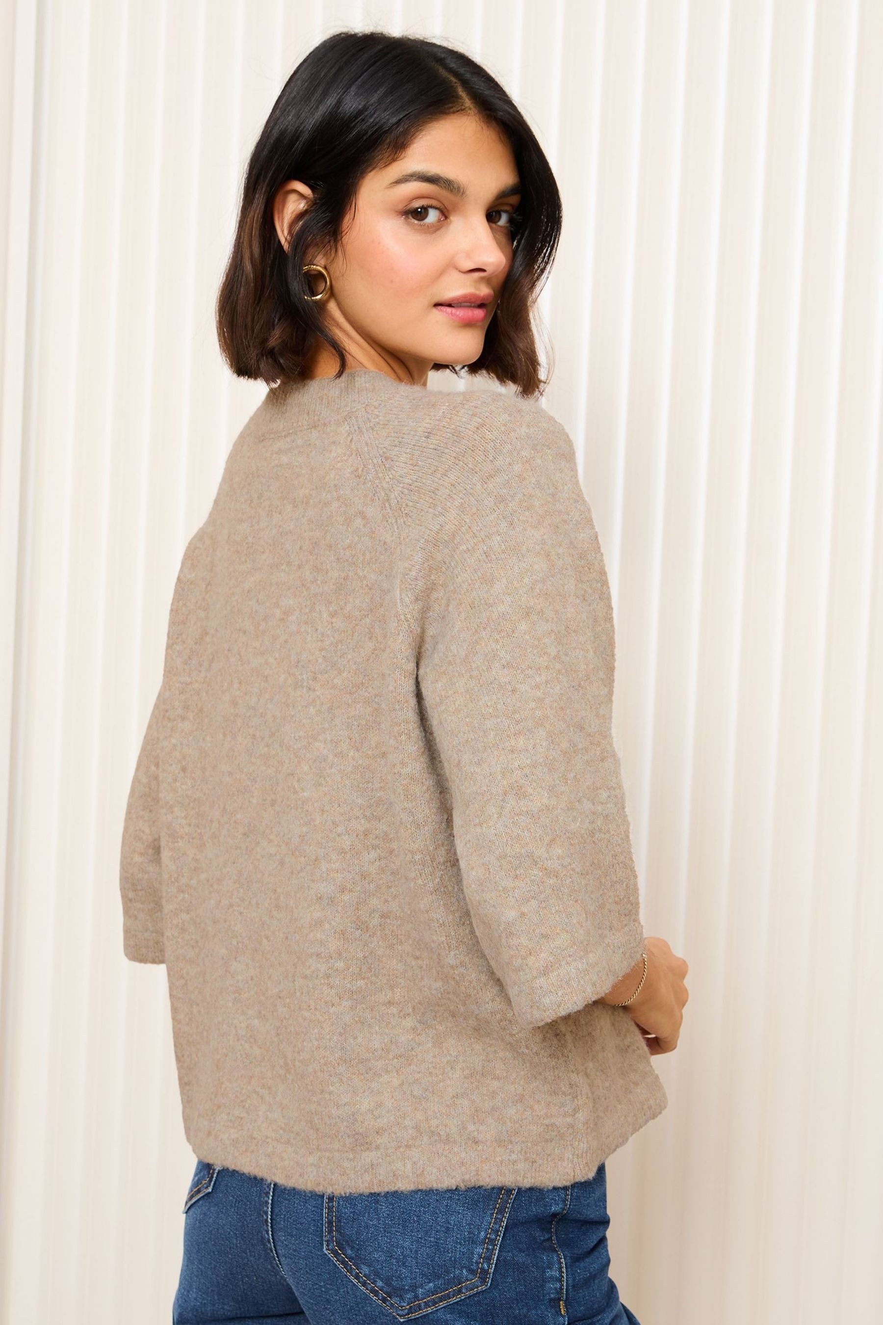 Friends Like These Strickpullover Friends Like These Strickoberteil, Regular (1-tlg)