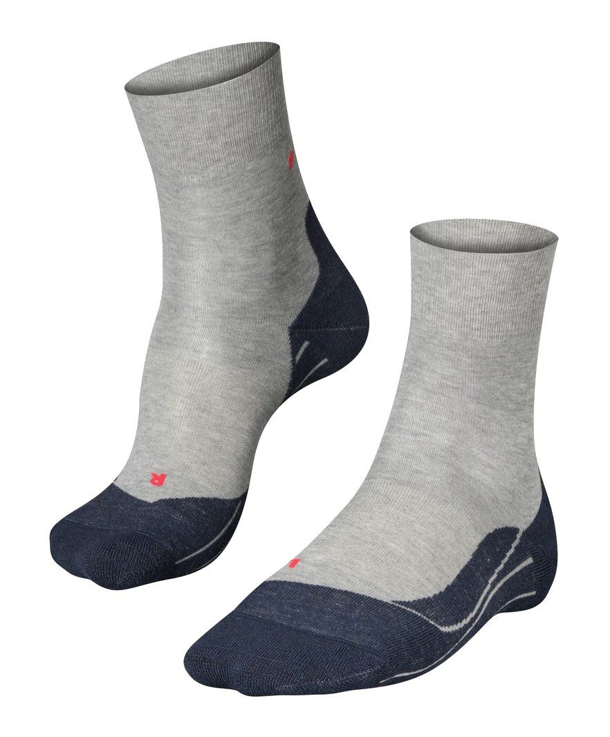 Laufsocken RU4 (mittelstarke Polsterung) grau Herren - 1 Paar